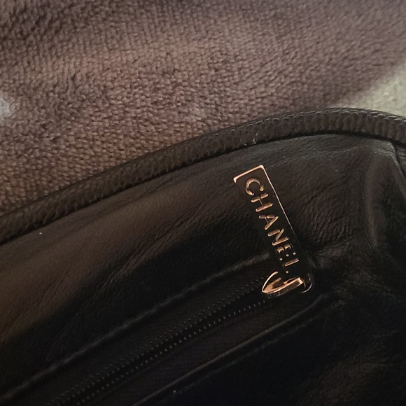 Chanel classic timeless clutch in black caviar leather - Picture 4 of 7